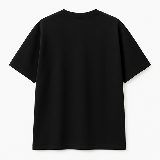 Essential Black Oversized Tee