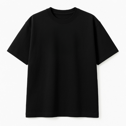 Essential Black Oversized Tee