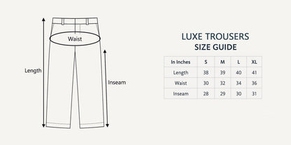Luxe trousers