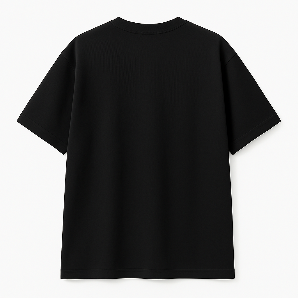 Essential Black Oversized Tee
